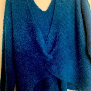 Turquoise blue sweater size 3x